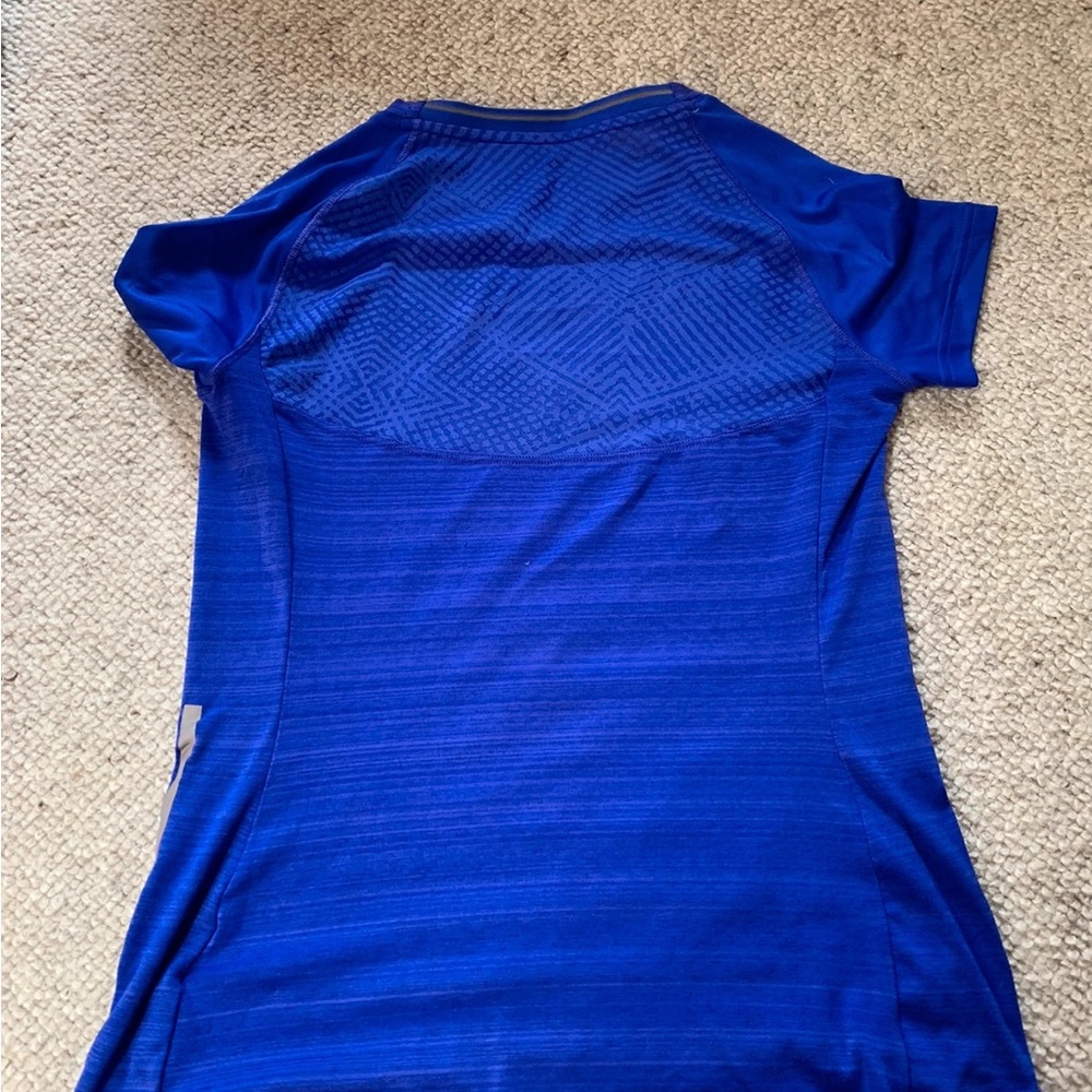 Adidas Blue Athletic T-Shirt - Picture 3 of 3
